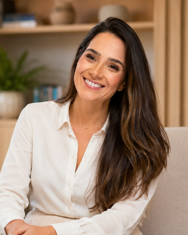 Dra. Nayara Zortea Lima em atendimento